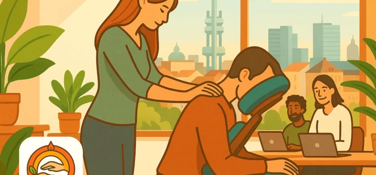 Firemní masáže: aralka pro wellbeing týmů v Praze a okolí